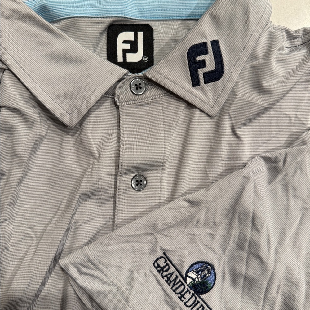 FootJoy Men's Light Gray Polo Shirt